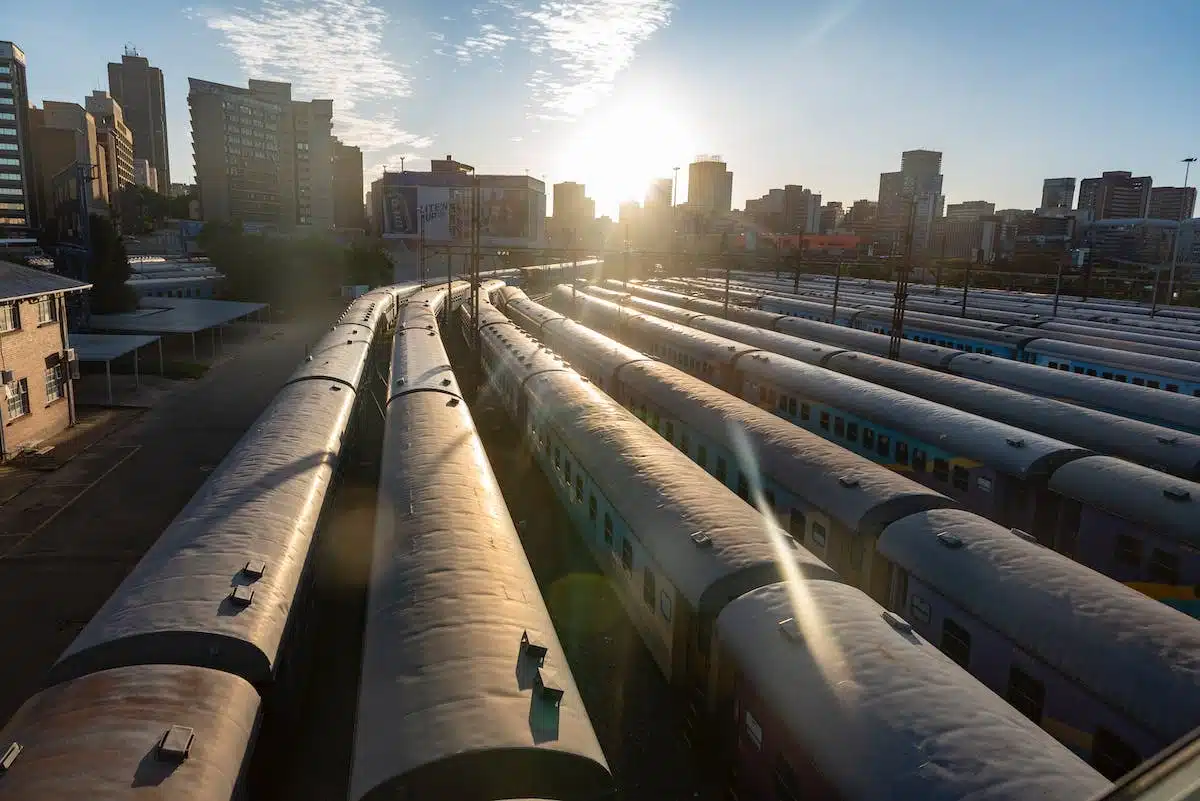 train  économie