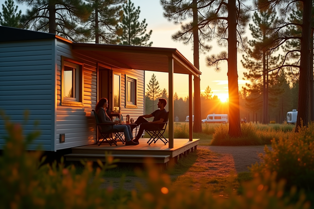 mobil-home hourtin